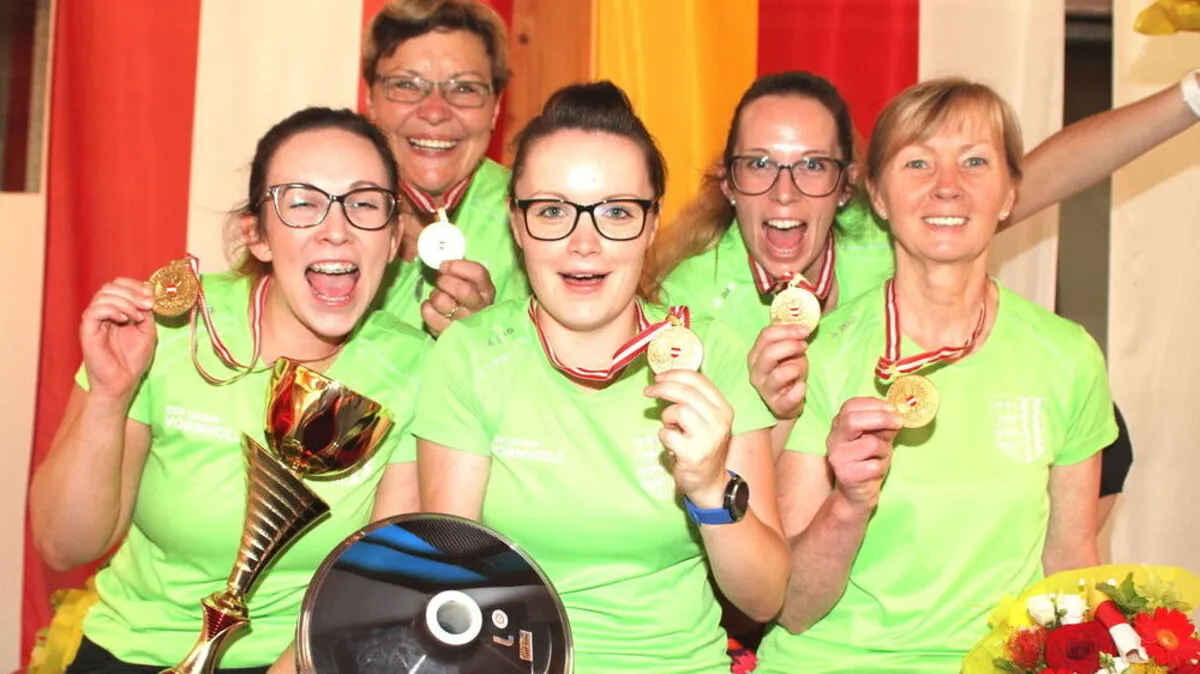 Die erfolgreichen Damen der Union Vornholz