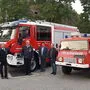 Die Wehr freute sich über ein neues Feuerwehrauto
