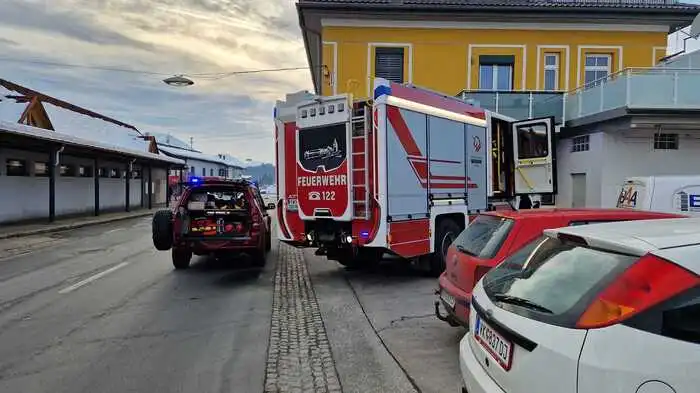 Die FF Eberndorf und Gablern konnten den Mann bergen