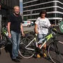 Annemarie Konrad-Schreck bei der Übergabe ihres Steirerbikes