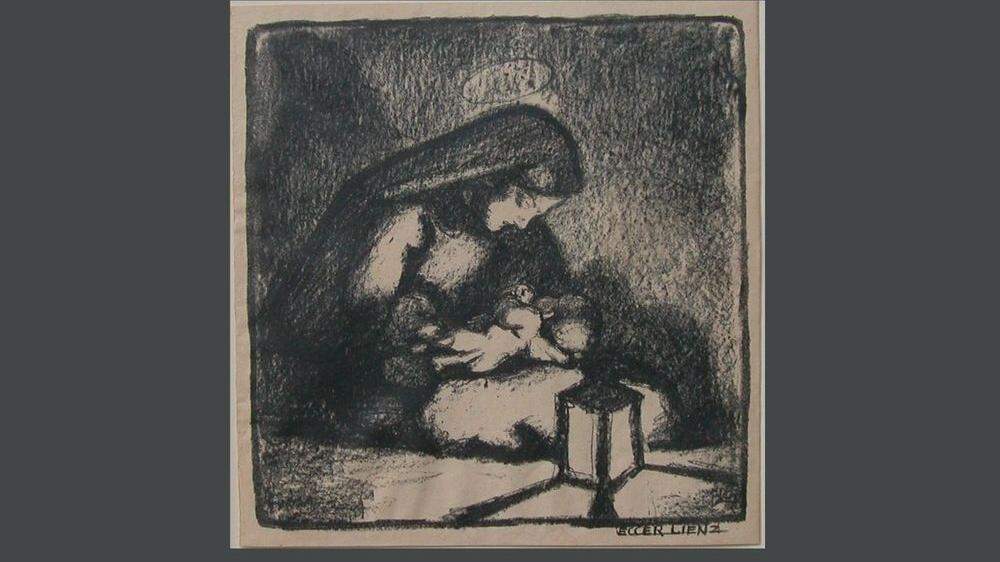 Diese Original-Lithographie „Madonna“, im Stein vom Künstler signiert, wird verlost	