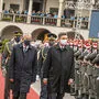 Landeshauptmann Peter Kaiser, Bundespräsident Alexander Van der Bellen und Sloweniens Präsident Borut Pahor beim Festakt zum 100-Jahr-Jubiläum der Volksabstimmung in Klagenfurt