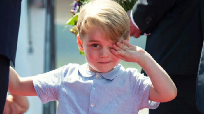 George wird vier Jahre alt