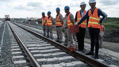 China baut in Afrika ganze Bahnstrecken neu