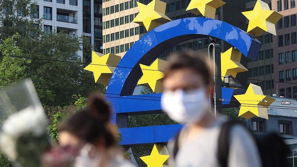 Die Inflation dürfte nach Einschätzung der EZB 2022 wieder sinken