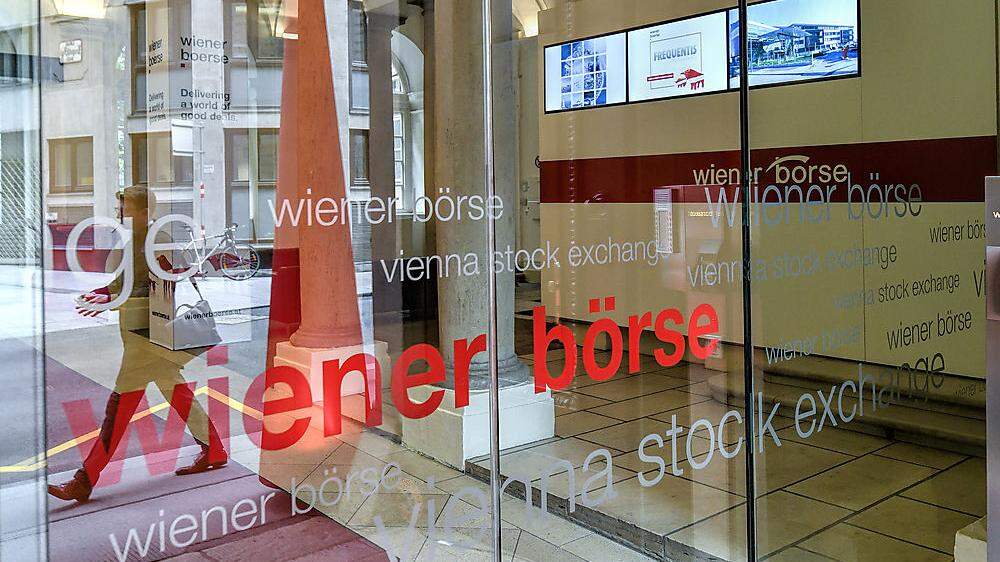 Eingang zur Wiener Börse