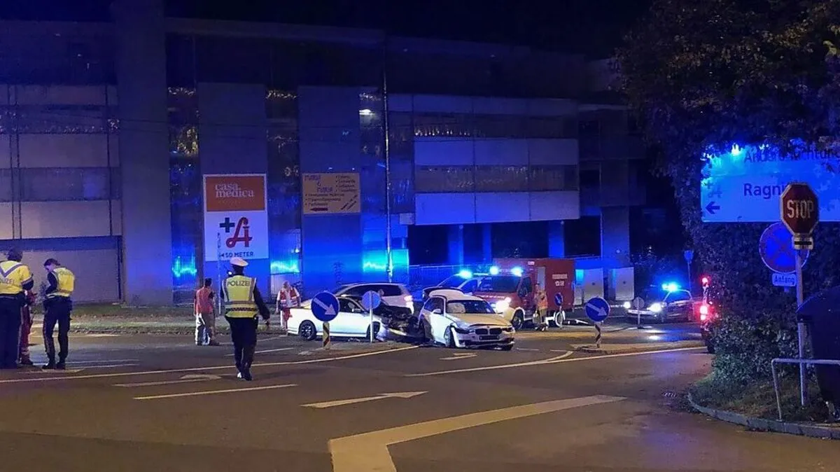 Unfall in Graz-Ries