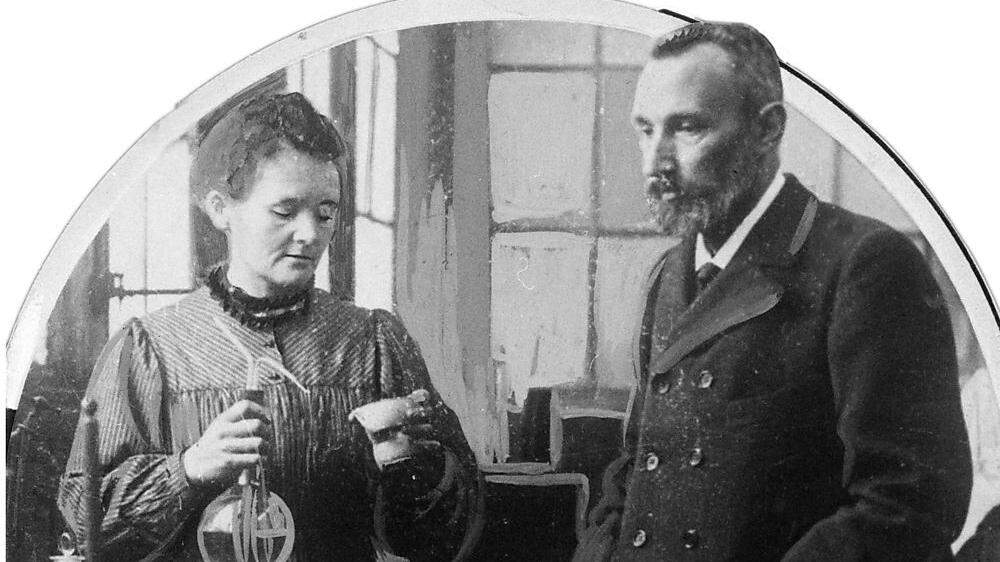 Findet auch im neuen TMW-Band Erwähnung: Marie Curie Pierre Curie