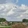 Ein Polizei-Hubschrauber unterstützte die Personensuche aus der Luft