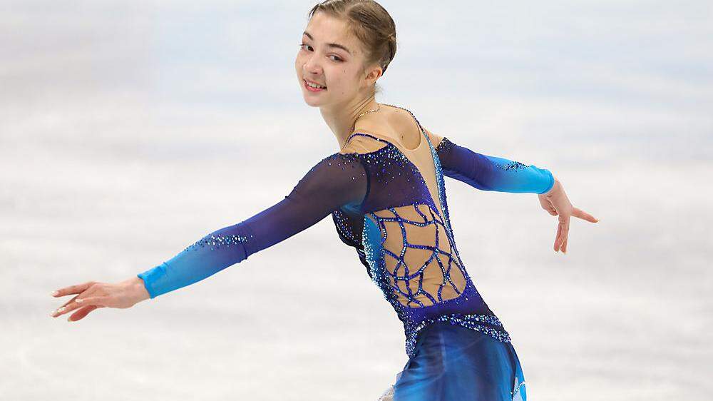 Olga Mikutina feierte ein gelungenes Olympiadebüt