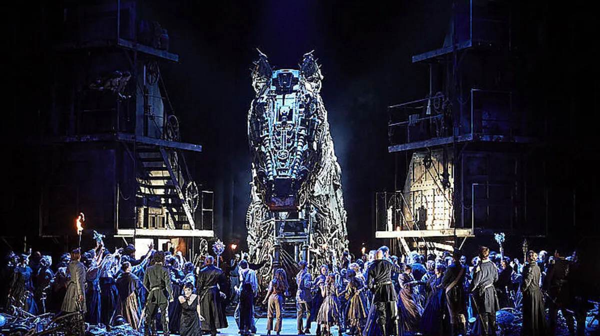 Das trojanische Pferd hat einen prominenten Auftritt