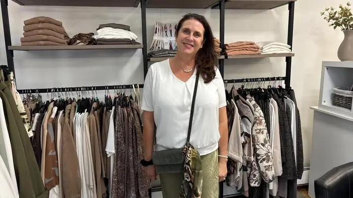 Margarete Leitner führt in Voitsberg die größeninklusive Boutique „Maggie Moden“ mit Kleidung bis Größe 60