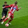 GRAZ,AUSTRIA,15.SEP.24 - SOCCER - ADMIRAL Bundesliga, Grazer AK 1902 vs SCR Altach. Image shows Sandro Ingolitsch (Altach) and Tio Cipot (GAK).
Photo: GEPA pictures/ Avni Retkoceri