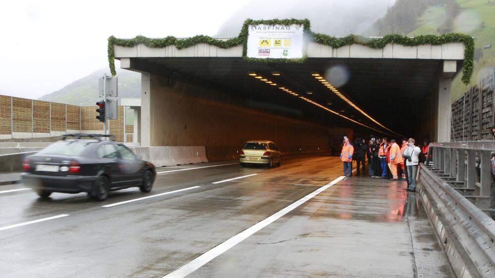 Eröffnung des Katschbergtunnels im Jahr 2009