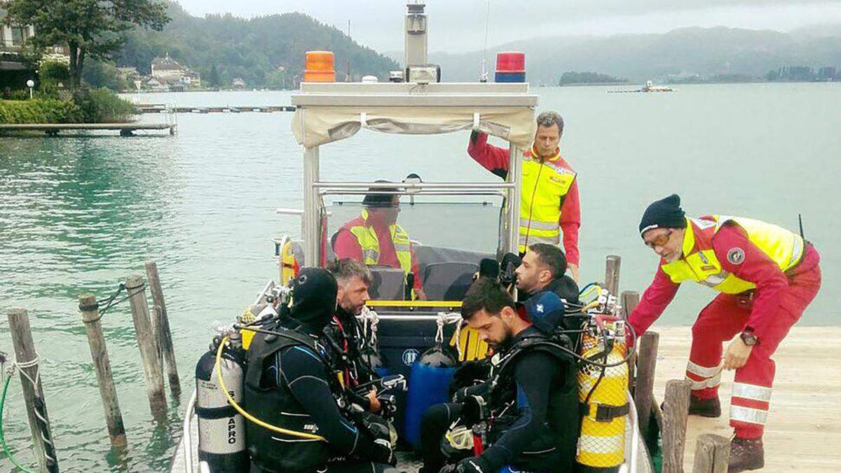 Das Opfer wurde tot im Wörthersee gefunden