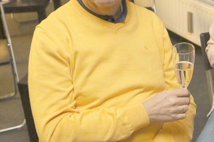 Für gute Stimmung sorgten allen voran Filmprofi Günther Werner (Foto), Autorin Christina Jonke sowie die Schauspielerkollegen Hannelore Fradler und Herbert Murero. 