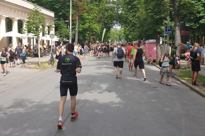 Um 15.30 Uhr war es dann aber so weit: Der Grazathlon 2019 ...