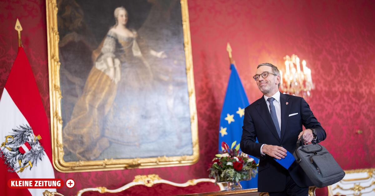 Was Herbert Kickl dem Bundespräsidenten schenkte