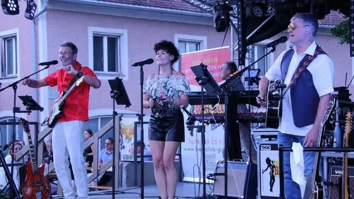 Ein Auftritt des Beat Club Graz beim Köflacher Musiksommer ist sozusagen schon Tradition.