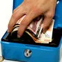 Die Diebe hatten Bargeld aus der Geldkassette gestohlen