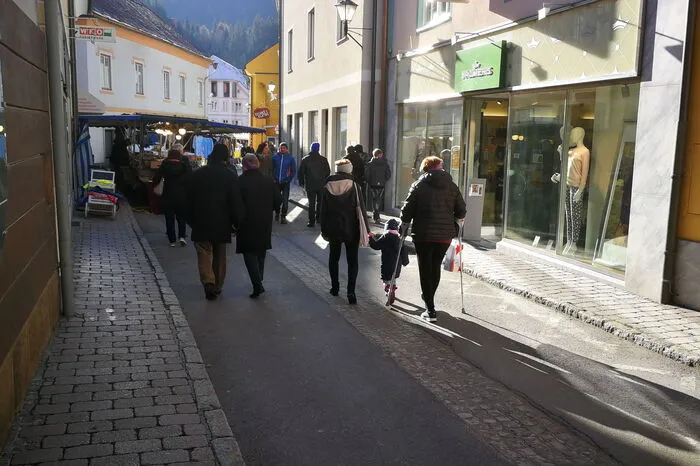 Reges Interesse herrschte auch seitens der Marktfahrer, die Coronabedingt auf ein schweres Jahr zurückblicken.  