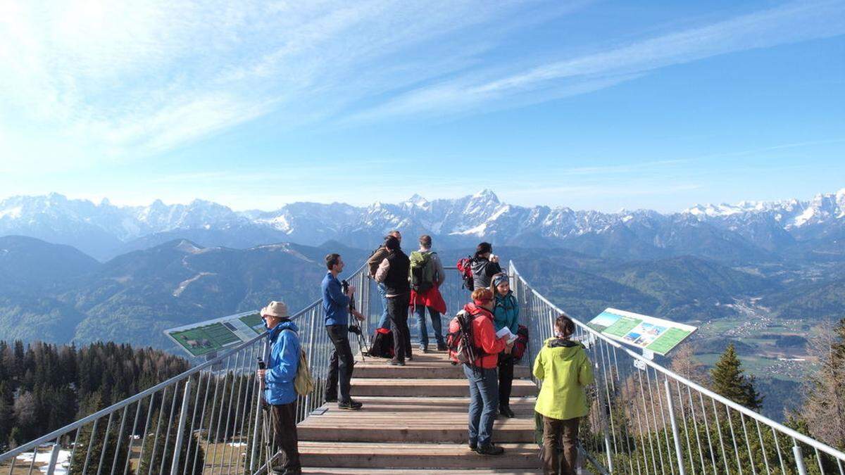 Der Naturpark Dobratsch