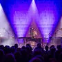 <strong>Die französischen Musiker Paul Changarnier, Alexandre Esperet und Nicolas Cousin&nbsp;schufen  an ihren Percussion-Instrumenten einen imposanten Klangkörper</strong>
