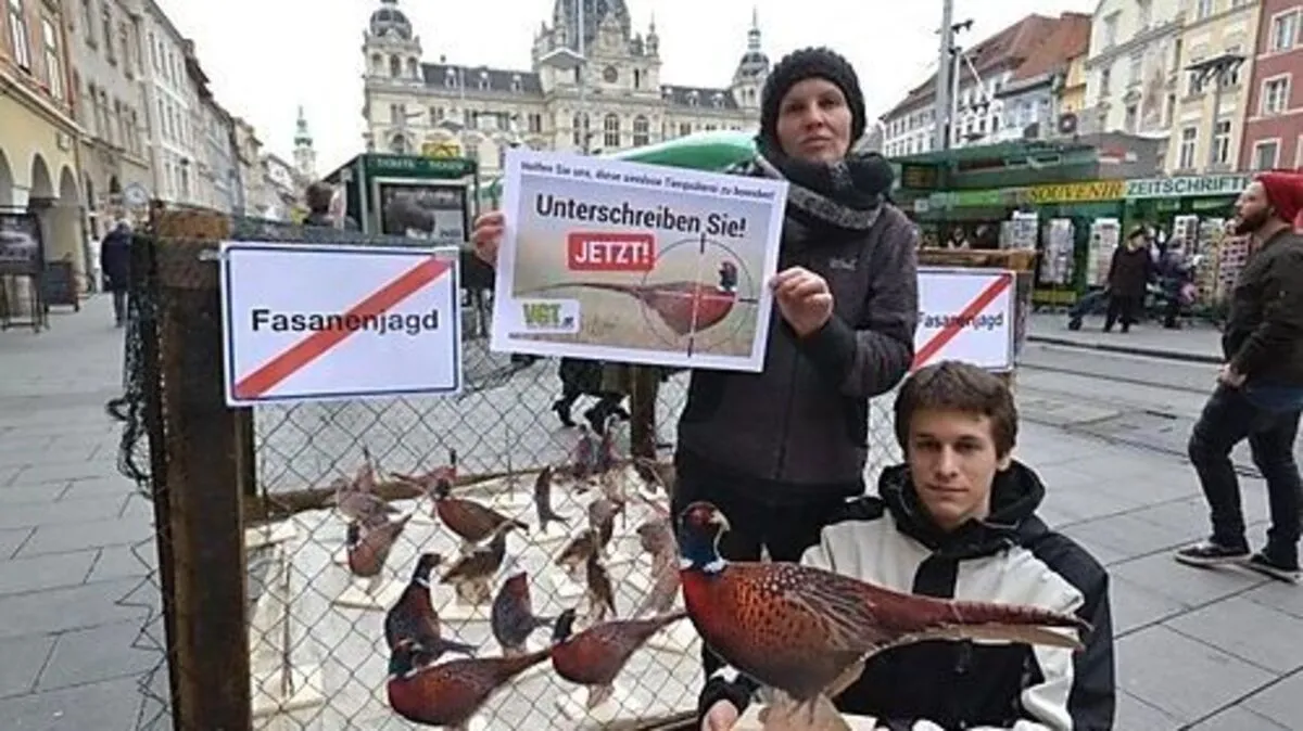 So fordert der VGT eine Verbot der Jagd auf gezüchtete Tiere