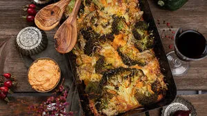 Würziges Gratin frisch aus dem Ofen