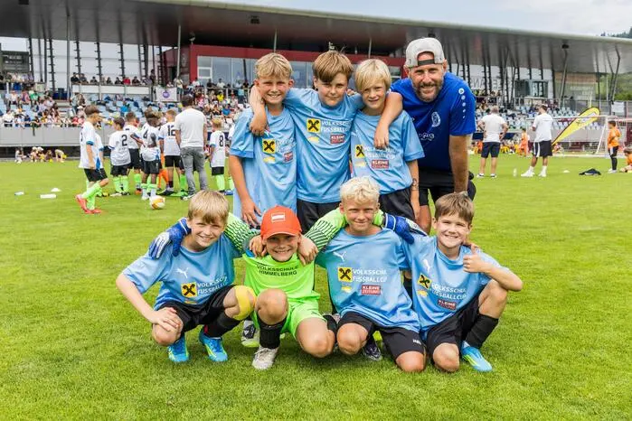 Bei den Burschen holte die VS Himmelberg Platz zwei