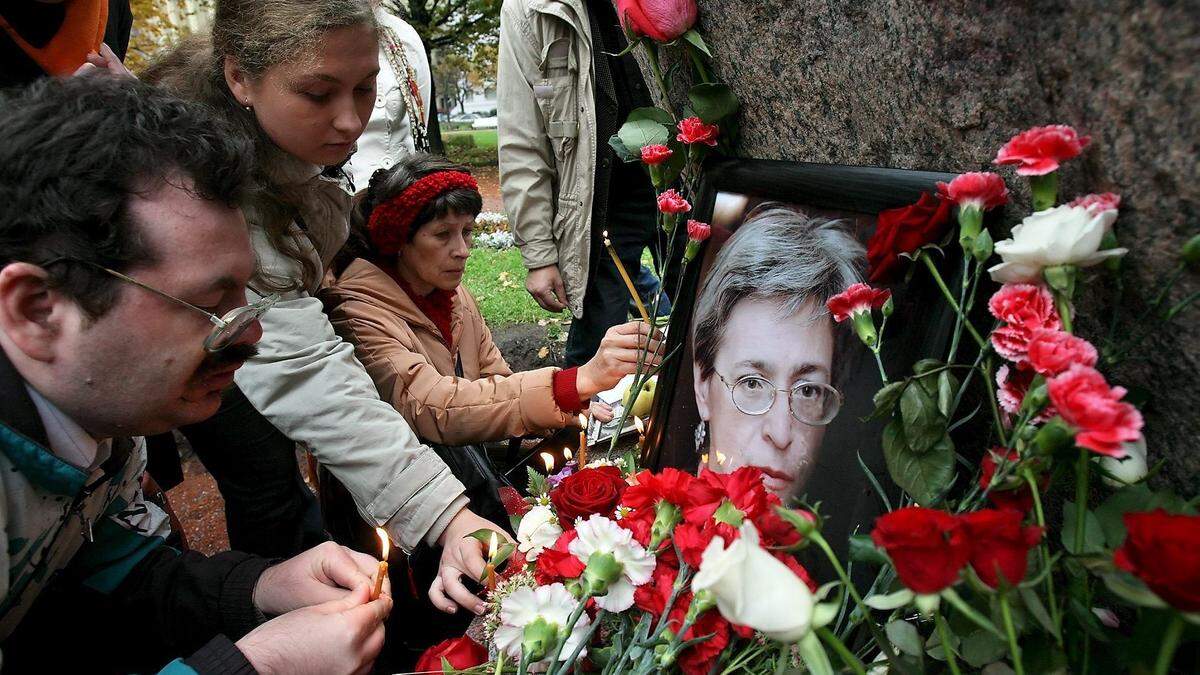 Gedenken an Anna Politkowskaja