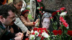 Gedenken an Anna Politkowskaja