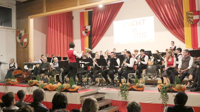 Die Marktmusik Eberstein unter Obfrau Verena Pliemitscher lud am Wochenende zur „Nacht der Musik“. 