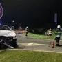 Der Unfall Dienstagnacht an der B 72