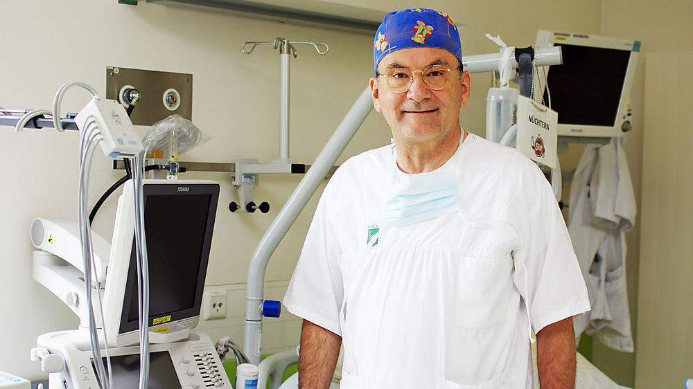 Gerald Zenker ist Gründer und Leter der Herzstation am LKH Bruck