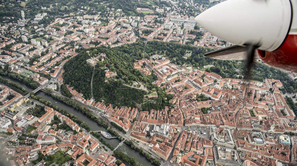Grazer Flughafen - Luftbildaufnahmen