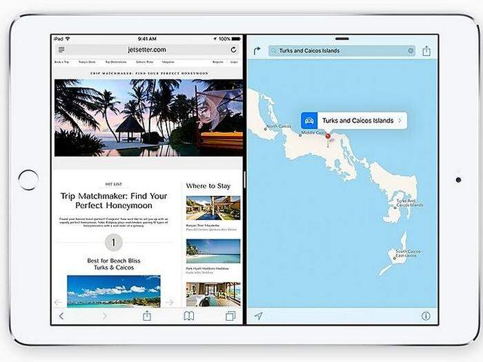 iOS 9 ermöglicht einen gesplitteten Bildschirm auf dem iPad