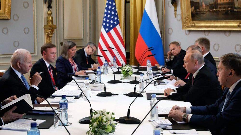 Gipfeltreffen von Biden und Putin in Genf