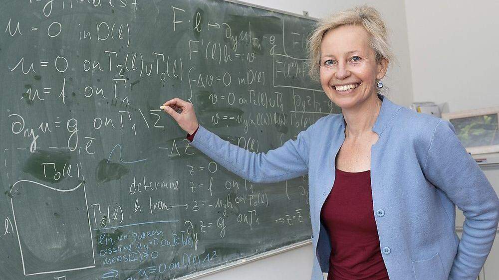 Barbara Kaltenbacher ist überzeugt: &quot;Frauen sind in der Mathematik genauso gut wie Männer&quot;