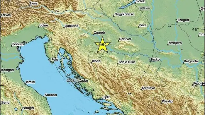 Erdbeben erschütterte am Donnerstag Kroatien