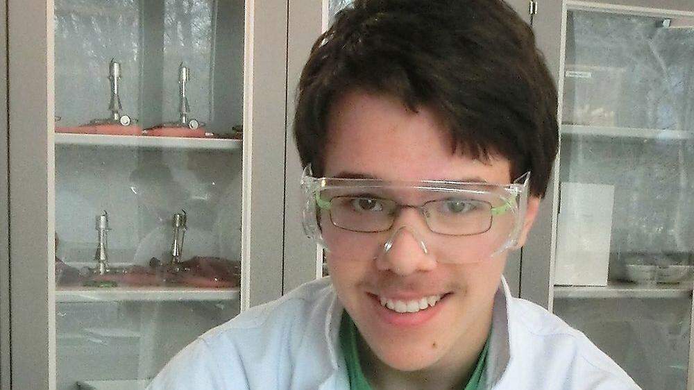 Außergewöhnliches Physik-Talent aus Graz: der 14-jährige Elias Hohl