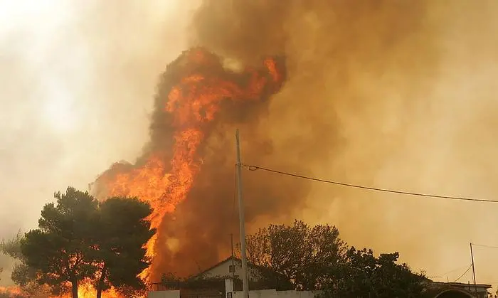 In der Nähe von Athen 