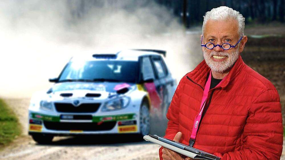 Gerhard Leeb brennt für den Motorsport: Die Lavanttal-Rallye ist seit 40 Jahren seine große Leidenschaft