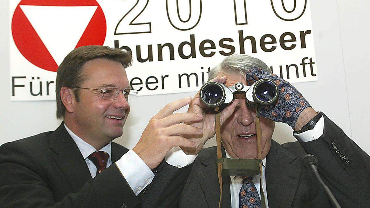 Günther Platter beauftragte einst  Helmut Zilk mit der Leitung einer Reformkommission