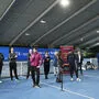 Dominic Thiem spricht bei der Eröffnung der ATC-Akademie in Traiskirchen