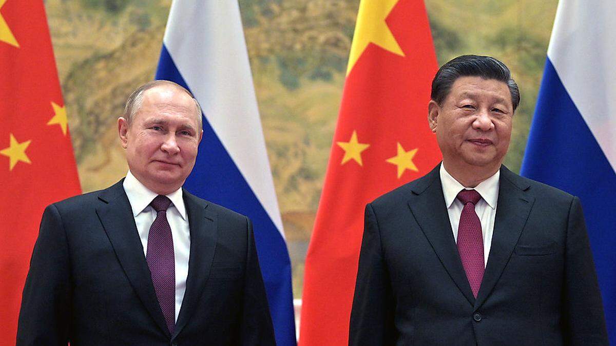 Wladimir Putin und Xi Jinping 