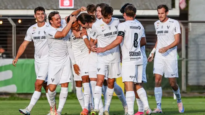 Die Voitsberger feiern einen 6:0-Sieg