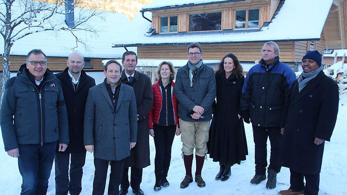 Matthias Krenn, Christian Kresse, Christian Benger, Klaus Brandner, Birgit und Jakob Forstnig, Elisabeth Moser, Uwe Träger und Alexander Uzoh