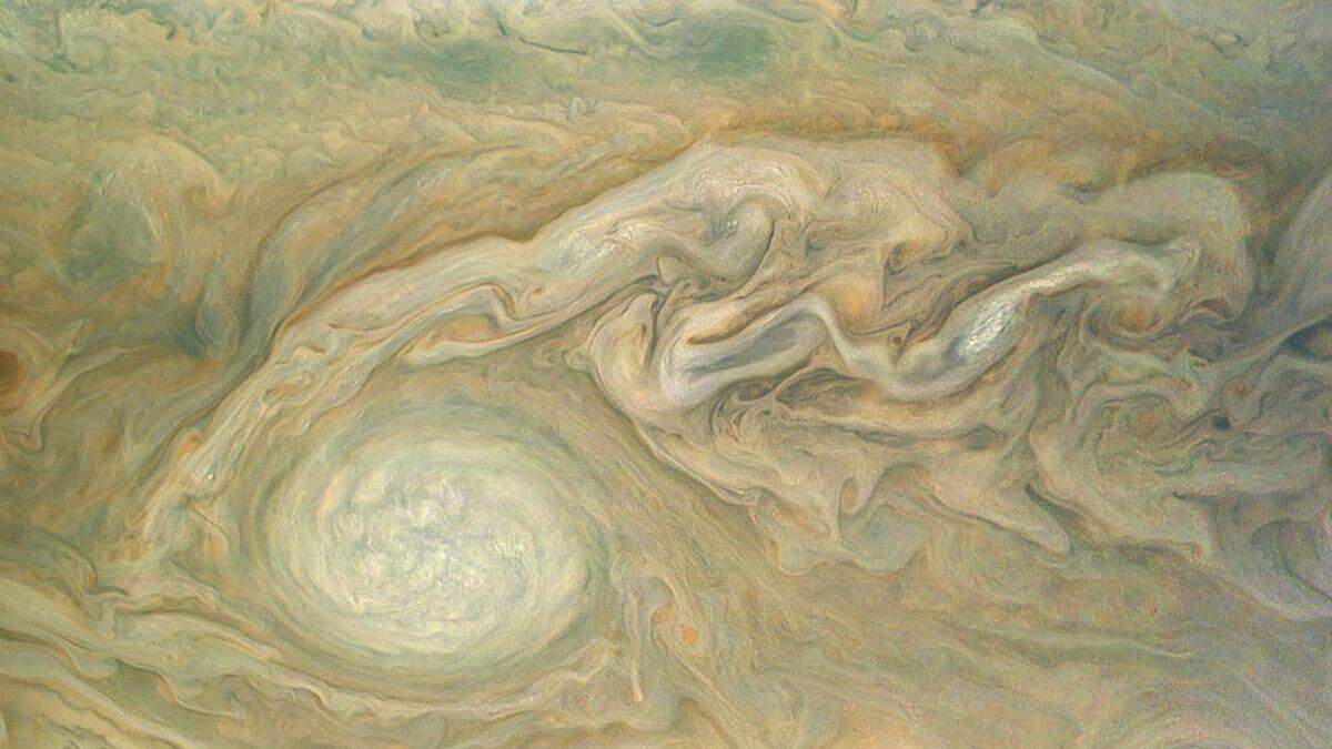 &quot;Nahaufnahme&quot; vom Jupiter