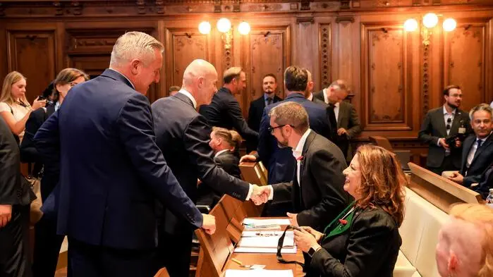 Bild von der Angelobung des neuen Grazer Gemeinderates